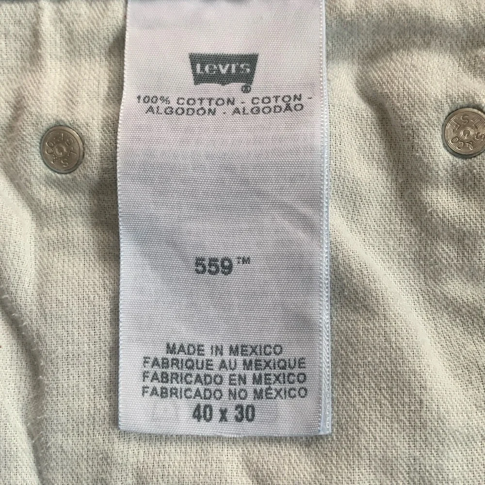 Levi's 559‎ Men's Denim Straight Leg Jeans Size 40